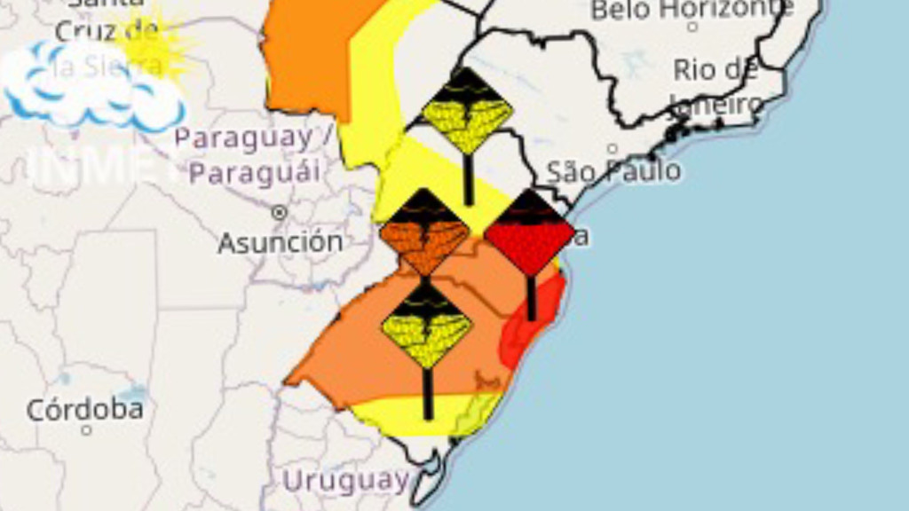 Chuva extrema coloca Santa Catarina em estado de “grande perigo”