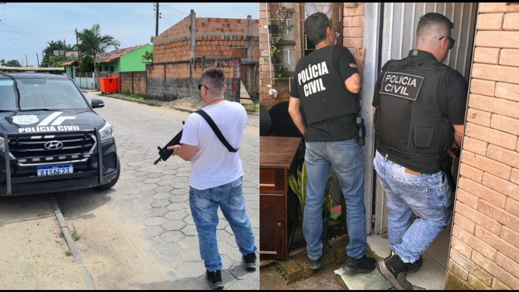 Polícia Civil de Tijucas prende 5 criminosos em 5 dias