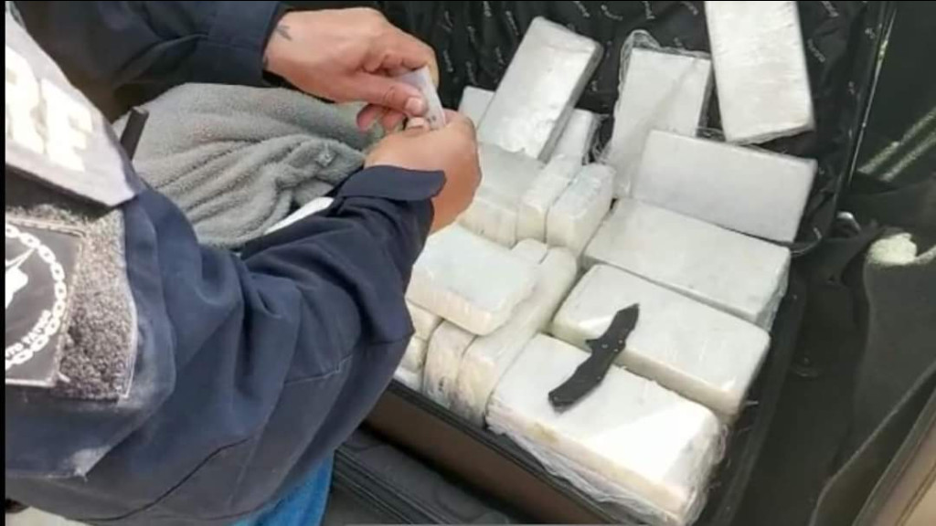 PRF apreende carga milionária de cocaína após perseguição na BR-101 em Itapema