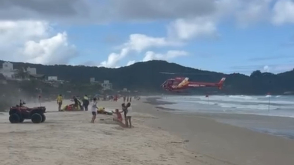 AGORA: Afogamento é registrado na Praia do Mariscal, em Bombinhas