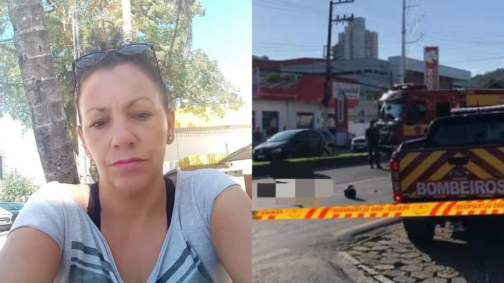 Motociclista que morreu atropelada por caminhão é identificada em Itajaí
