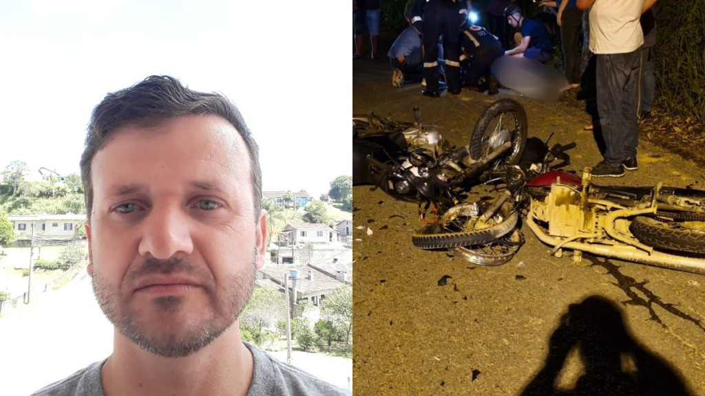 Motociclista morre em grave acidente entre duas motos