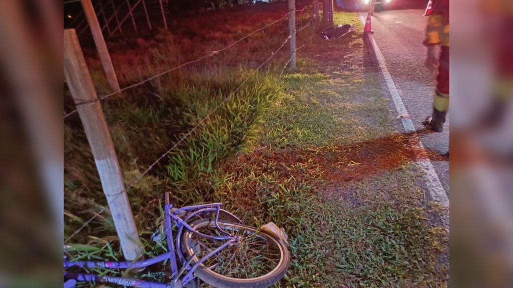 Motorista atropela e mata ciclista na BR-101 e foge sem prestar socorro