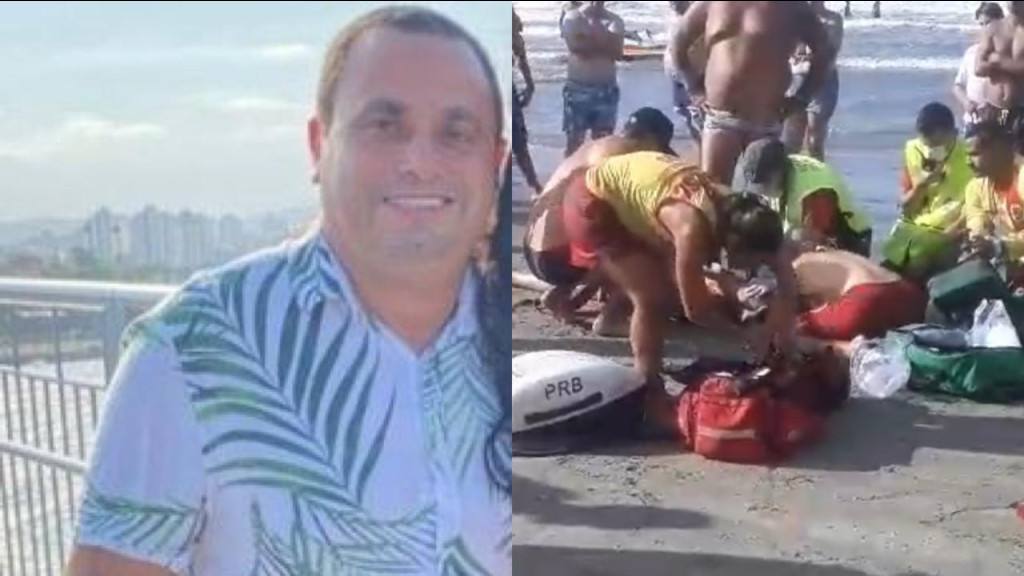 Presidente de Sindicato morre afogado na Meia Praia, em Itapema