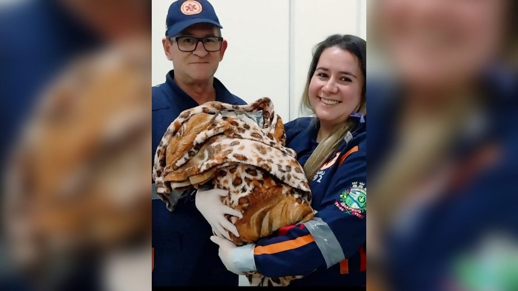 Mãe dá à luz a caminho do hospital em Chapecó