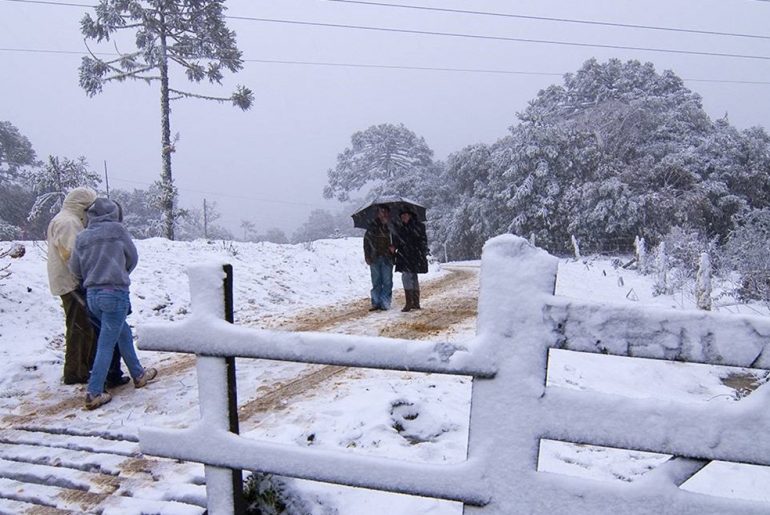 Santa Catarina pode ter neve novamente nos próximos dias