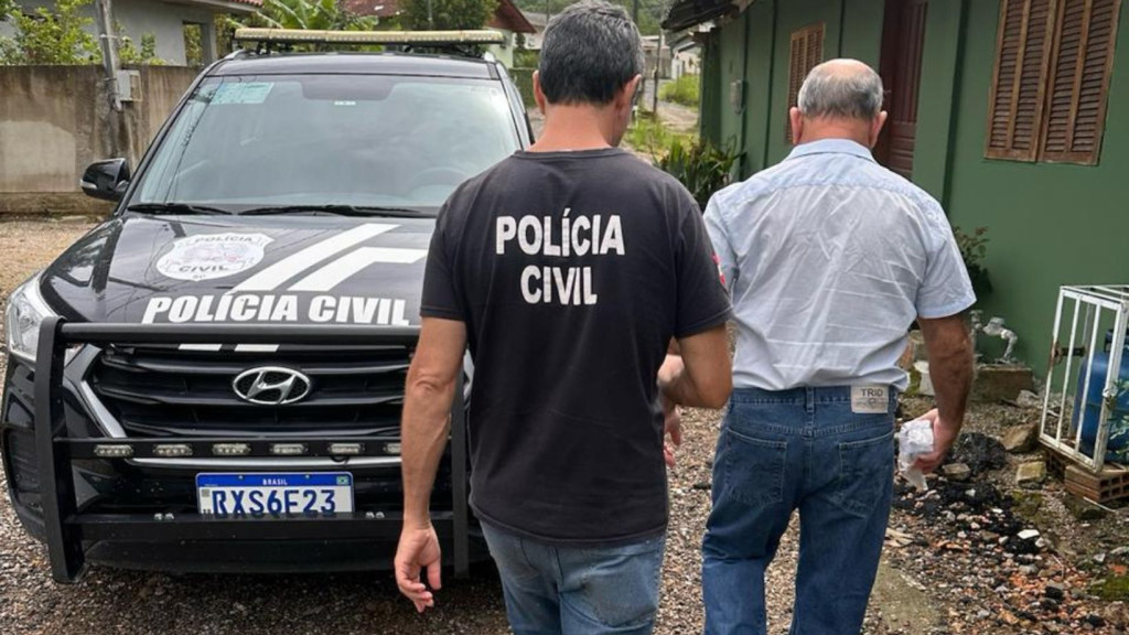 Idoso é preso em Tijucas uma semana após estuprar criança