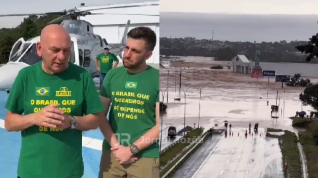 URGENTE: Luciano Hang envia helicópteros em apoio ao Rio Grande do Sul após pedido de repórter de SC | Jornal Razão