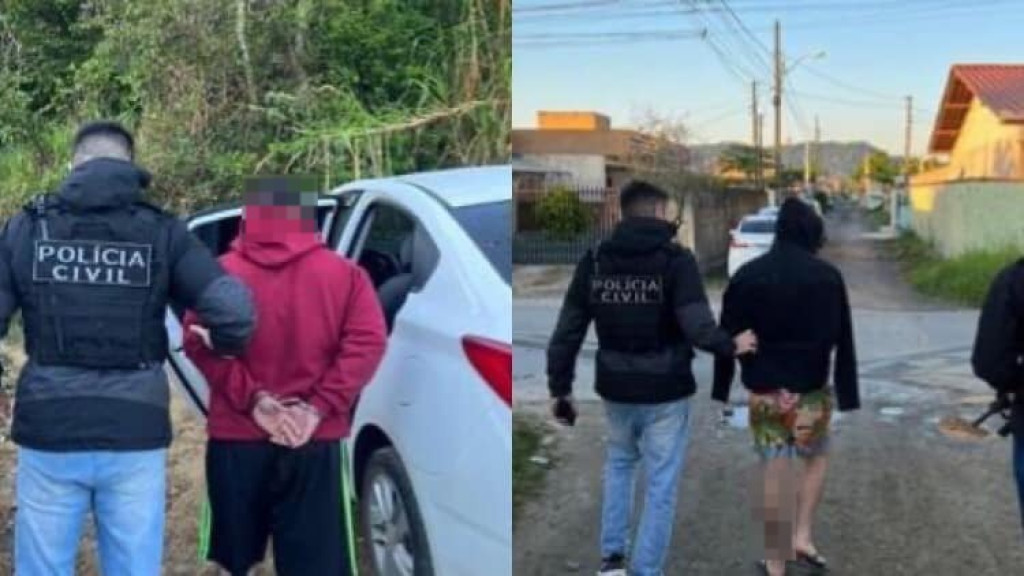 Homens que roubaram carro e tentaram assaltar policial são presos em Penha
