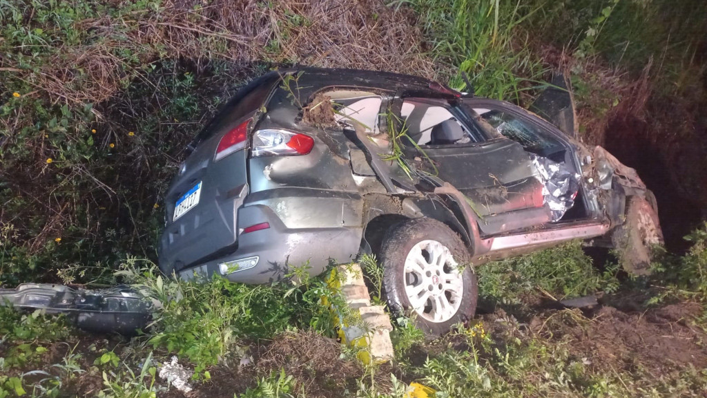 Grave acidente mata motorista de 48 anos na SC-340, em Presidente Getúlio