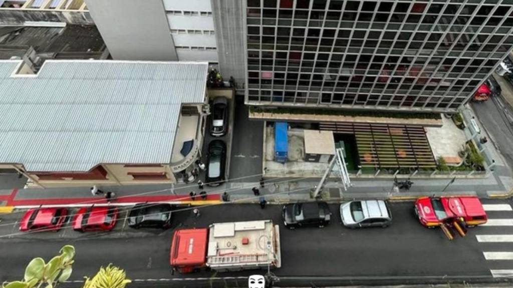 Homem de 45 anos cai do quarto andar de prédio em Florianópolis