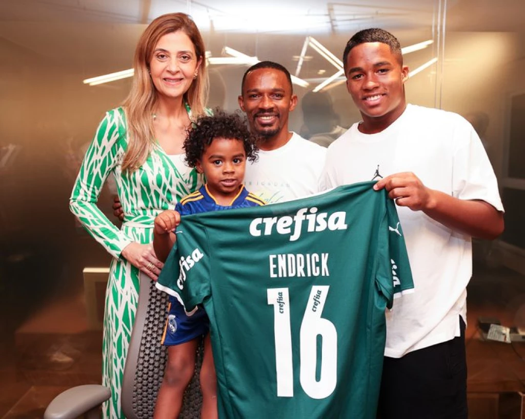 Palmeiras vende Endrick ao Real Madri, valor pode superar R$ 400 milhões