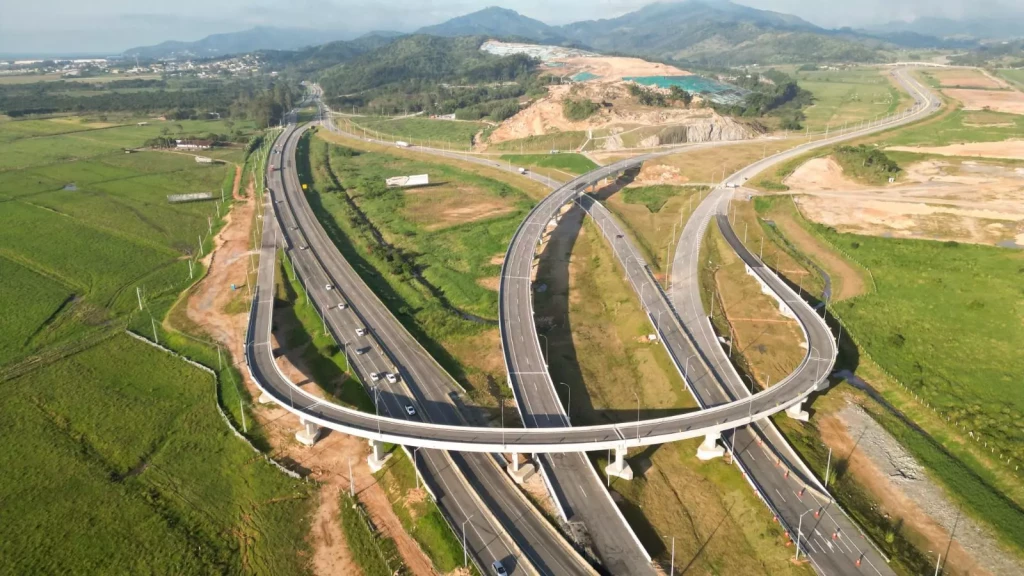 Liberado o tráfego no contorno viário da Grande Florianópolis