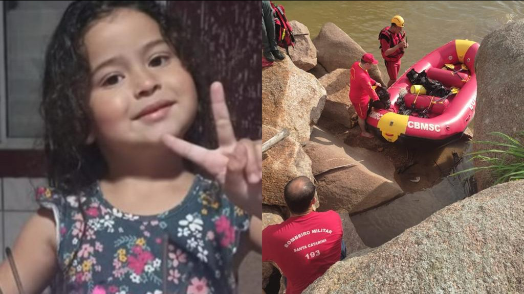 “Nenhum sinal”: menina de 4 anos está desaparecida após cair em rio