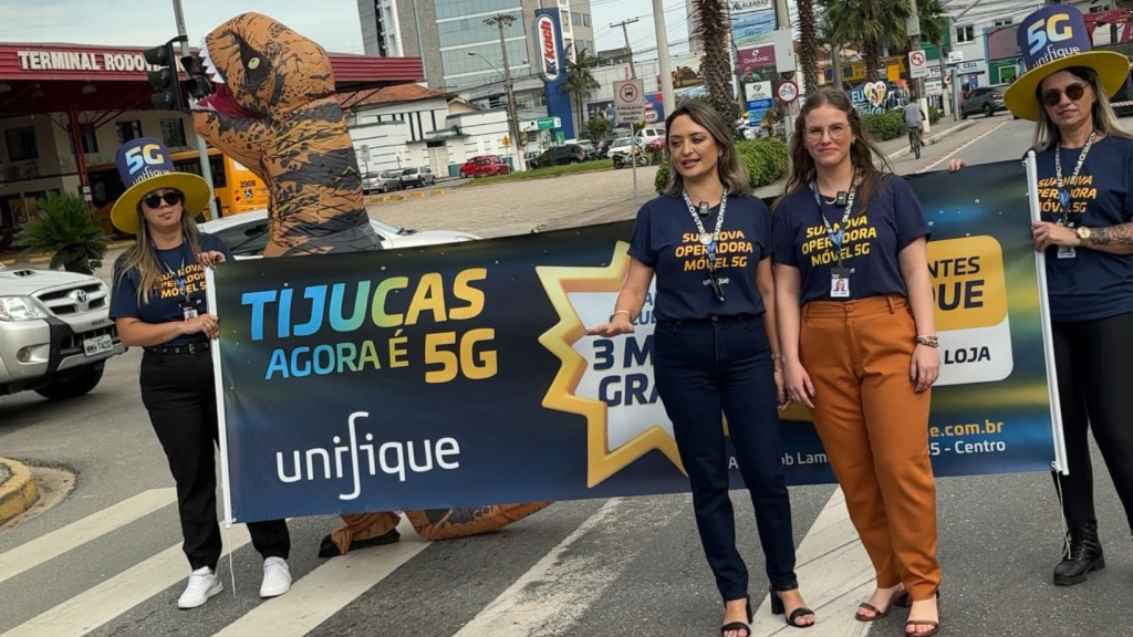 Tijucas é a primeira cidade a receber 5G da Unifique