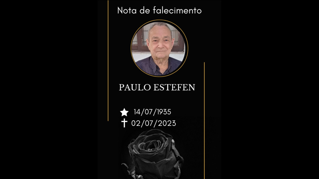 Nota de despedida do senhor Paulo Estefen
