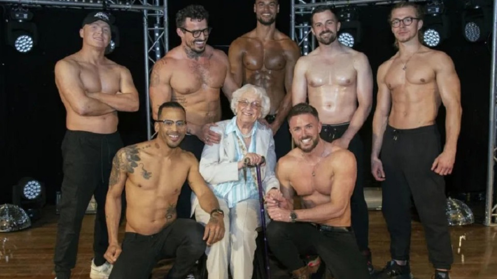 Idosa de 92 anos realiza sonho de ir a show de streep-tease e viraliza nas redes sociais