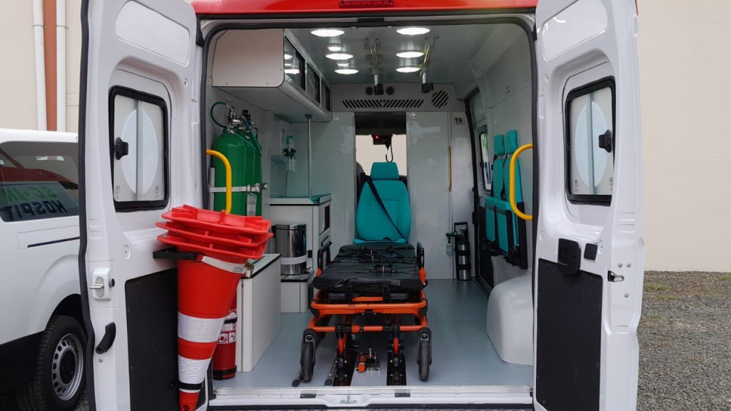Primeira ambulância projetada para pacientes obesos do Brasil chega a SC