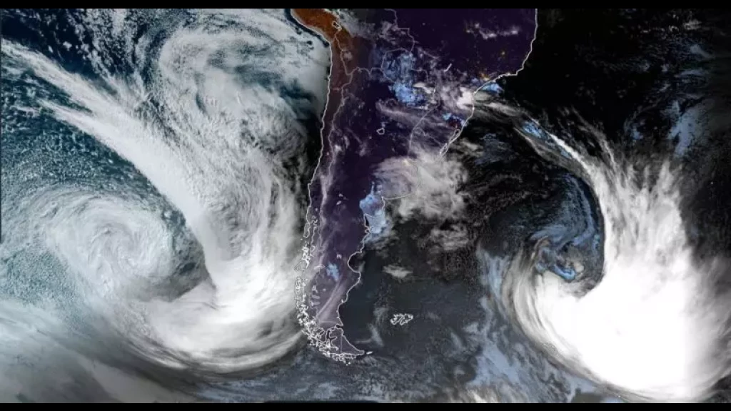 Encontro de grandes ciclones é a causa do frio em SC, explica meteorologia