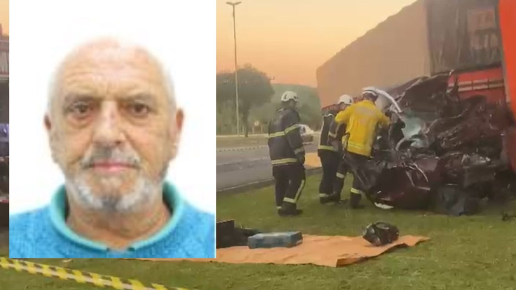 Idoso morre após colidir veículo contra carreta, em Lages