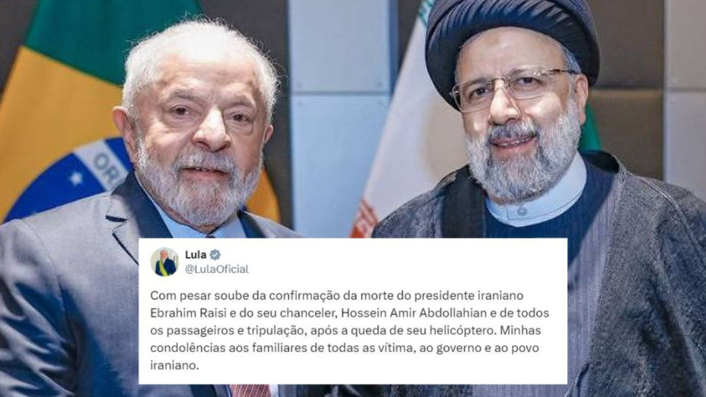 Governo Lula lamenta morte do Carniceiro de Teerã, Presidente do Irã que condenou milhares à morte