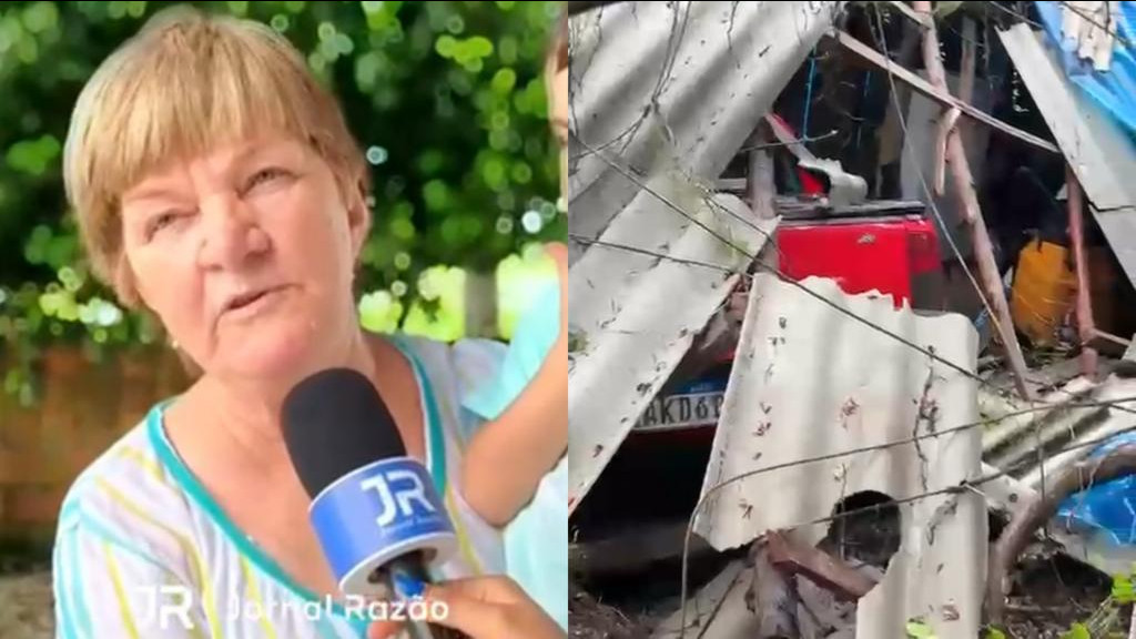 “Não deu tempo pra nada”: moradora relata momentos de terror em Tijucas