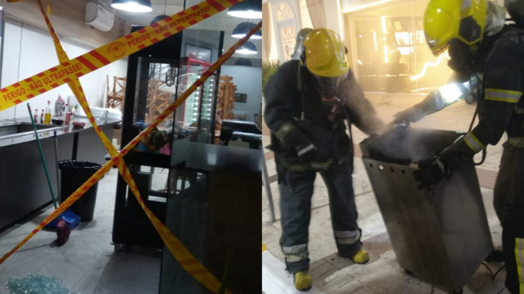 Fritadeira causa princípio de incêndio em restaurante de Itapema
