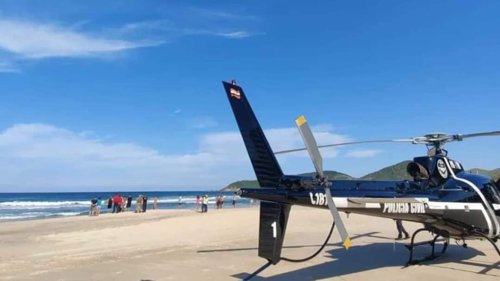 Turista do Paraná morre afogado em praia catarinense