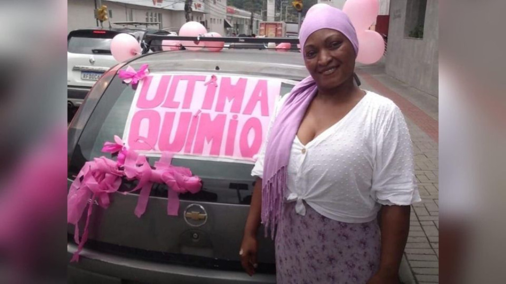 Moradora de Brusque celebra a vitória contra o câncer