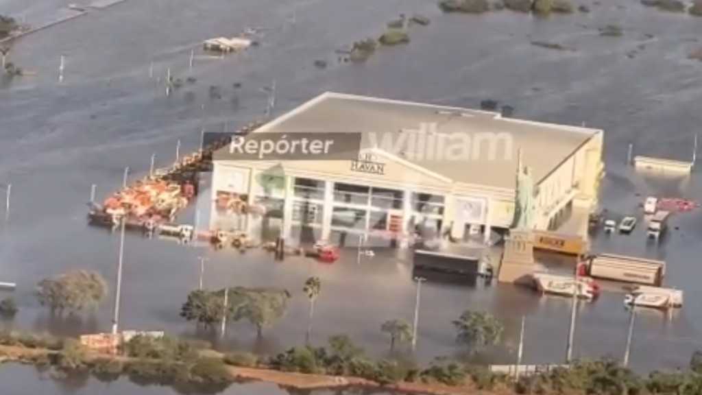 Havan tem 2ª loja inundada pela enchente no Rio Grande do Sul
