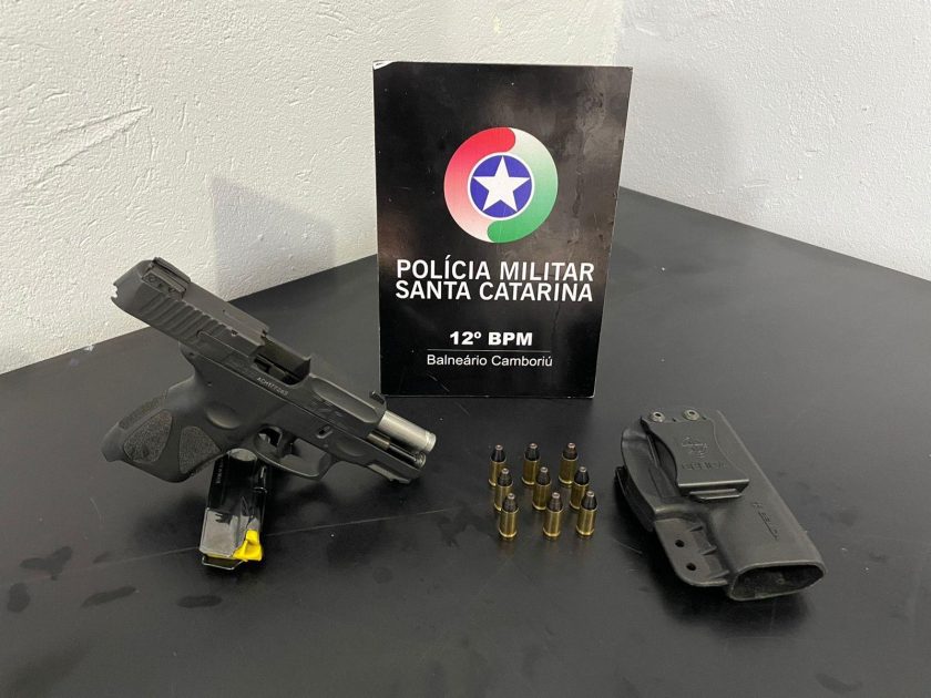 BMW com arma: fim de semana de prisões em BC e Camboriú