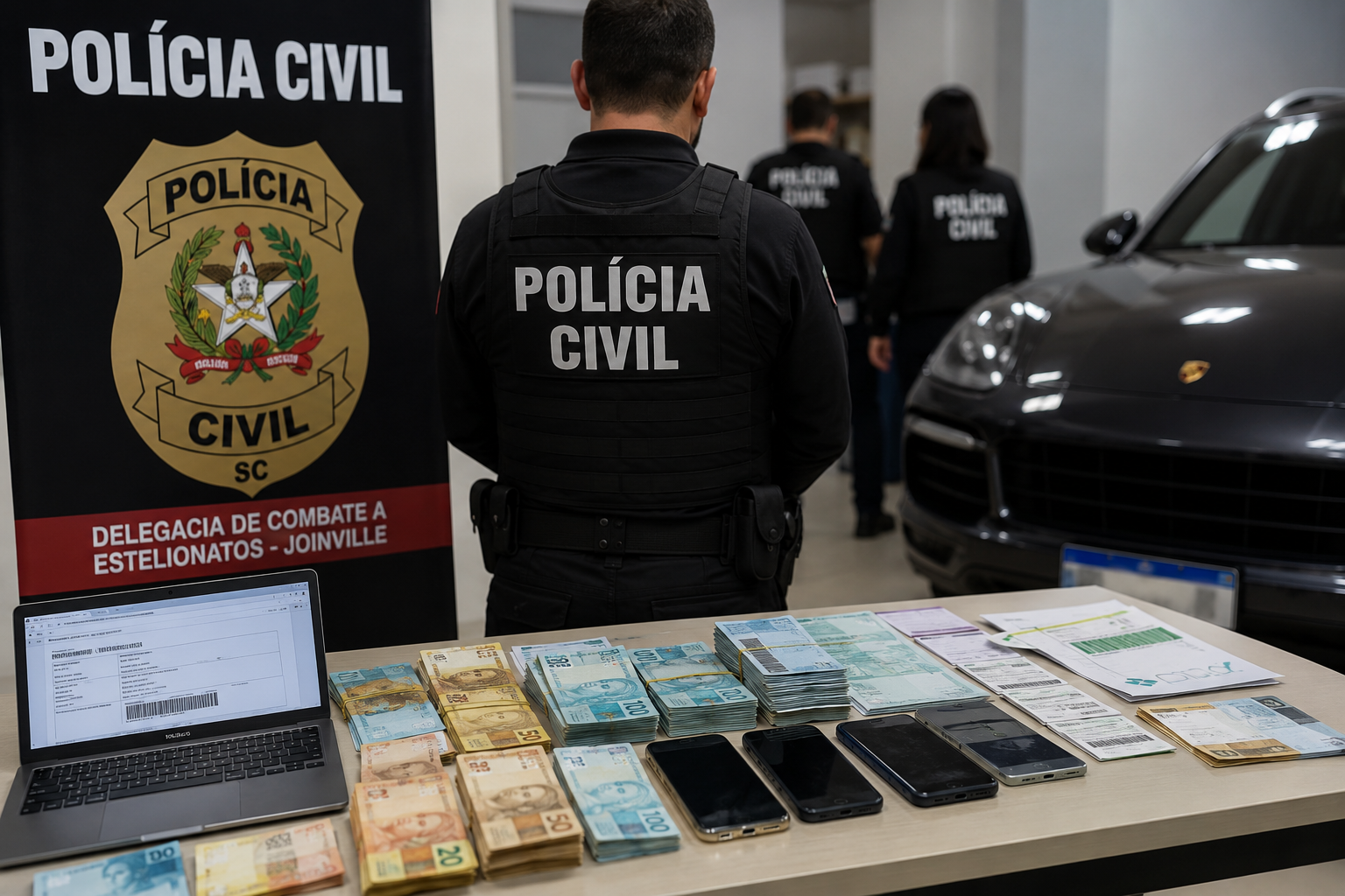 Operação mirou esquema de boletos falsos que causou prejuízo de R$ 2 milhões