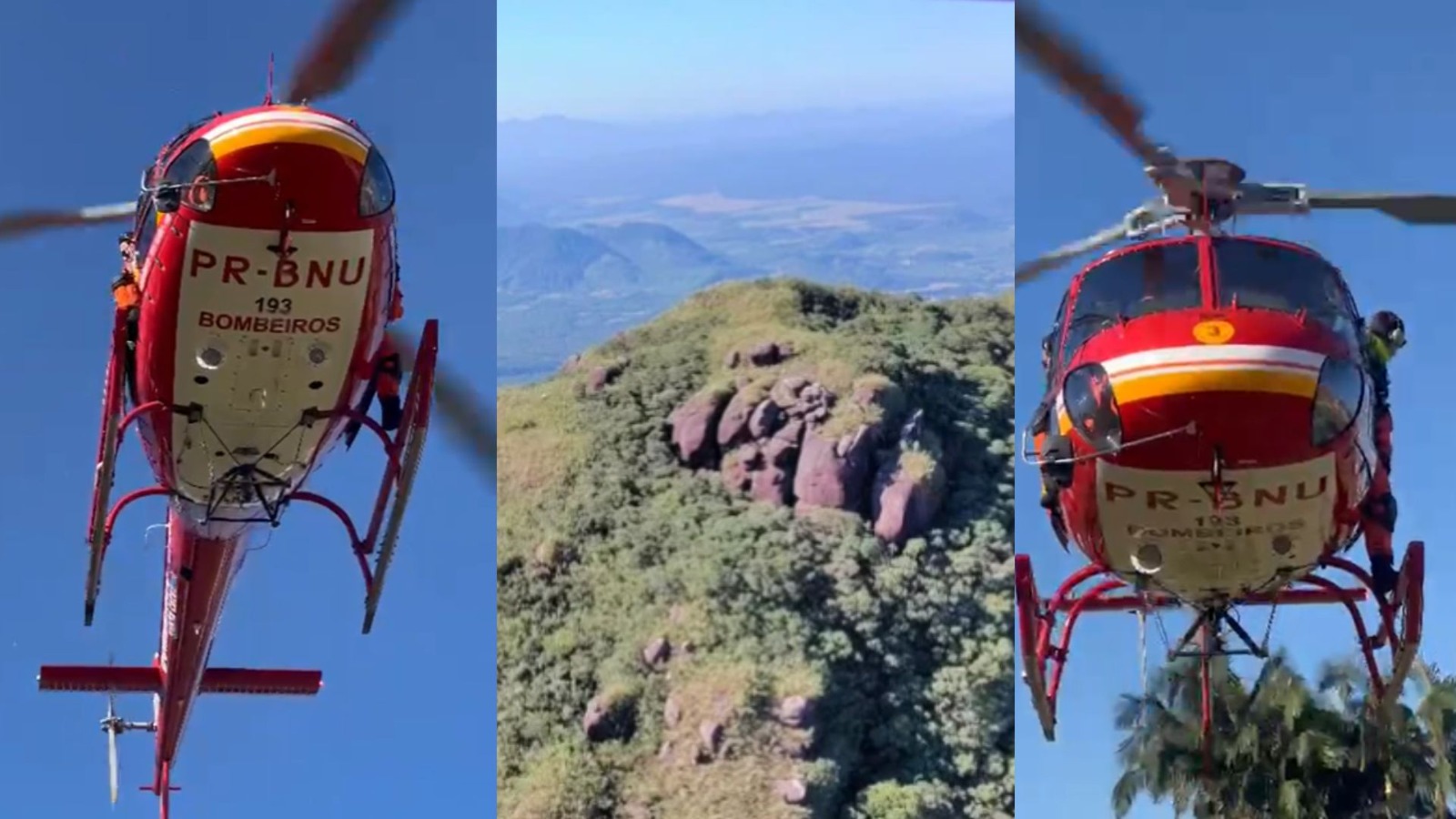 Resgate por terra levaria 10 horas: helicóptero salvou adolescente em trilha
