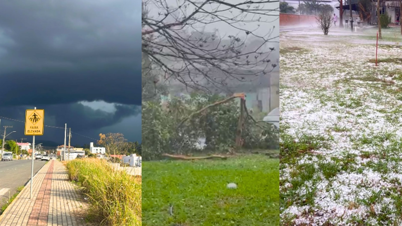 Alerta vermelho se confirmou: temporal deixou mais de 36 mil residências no escuro em SC