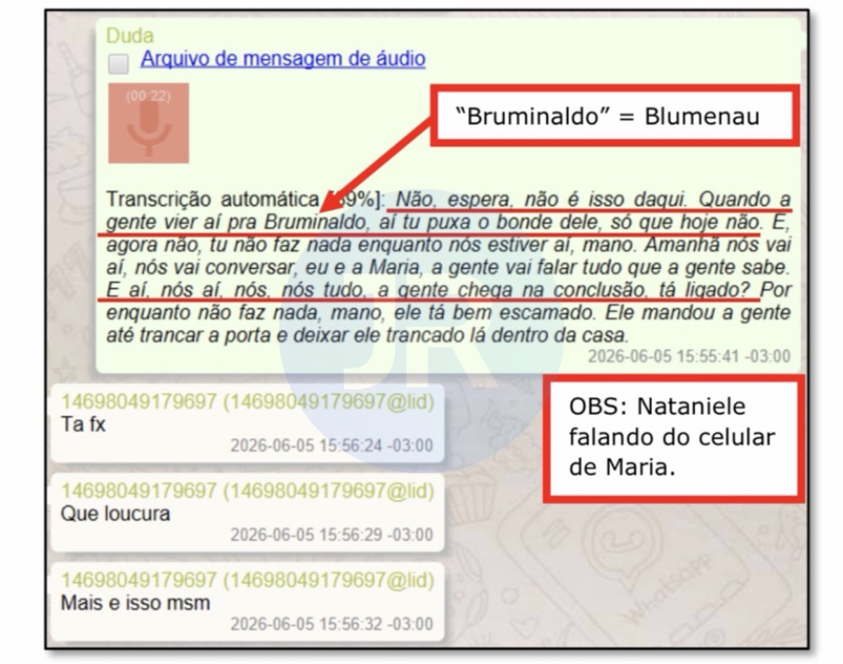 Áudios em que o articulador cita o que já teria feito pela facção