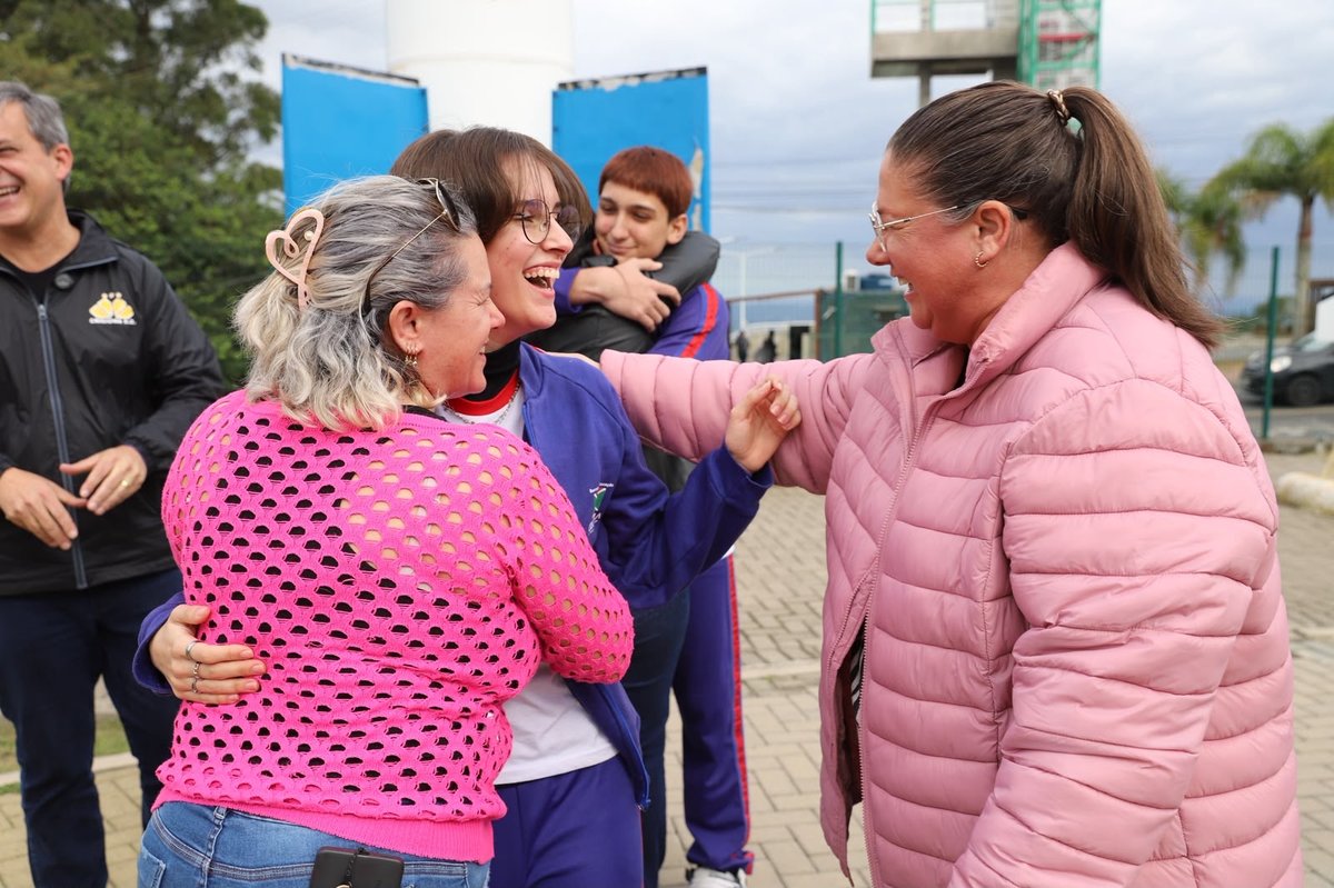 O resultado foi divulgado diante dos estudantes e das famílias, no encontro no parque astronômico