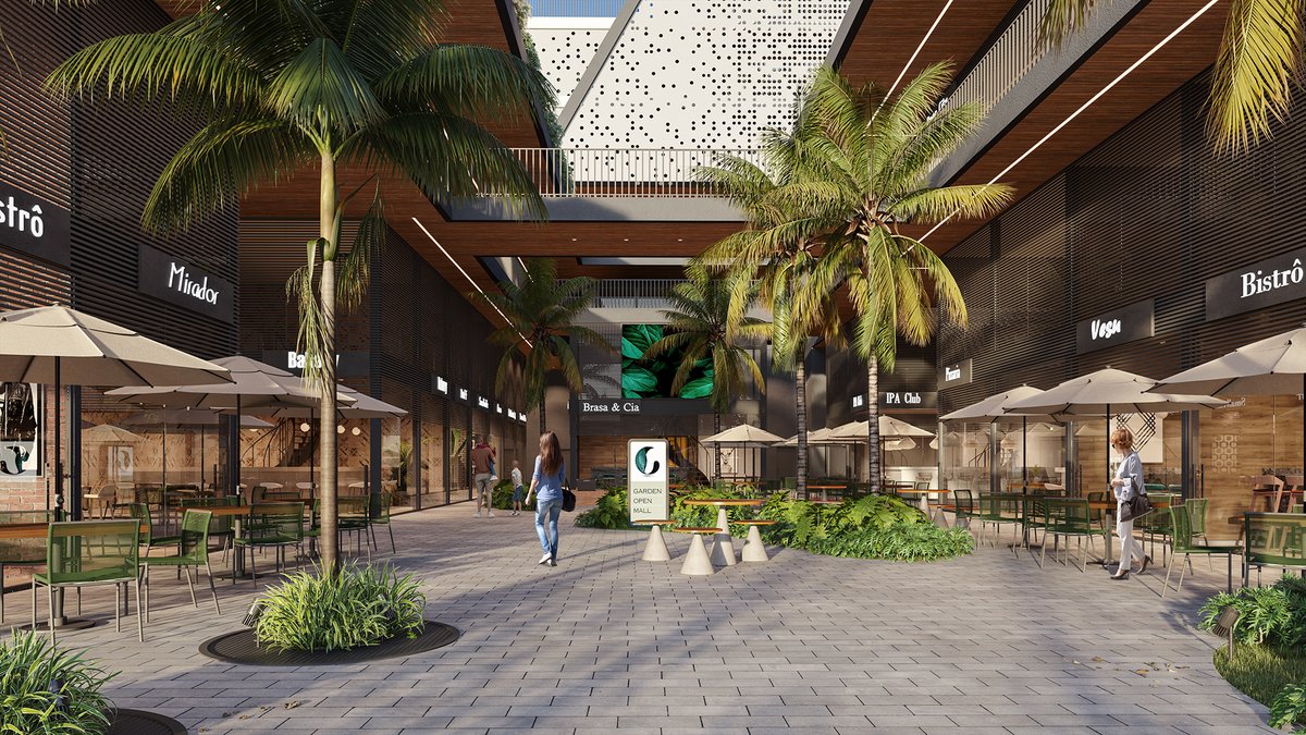 Garden Open Mall, em Itapema