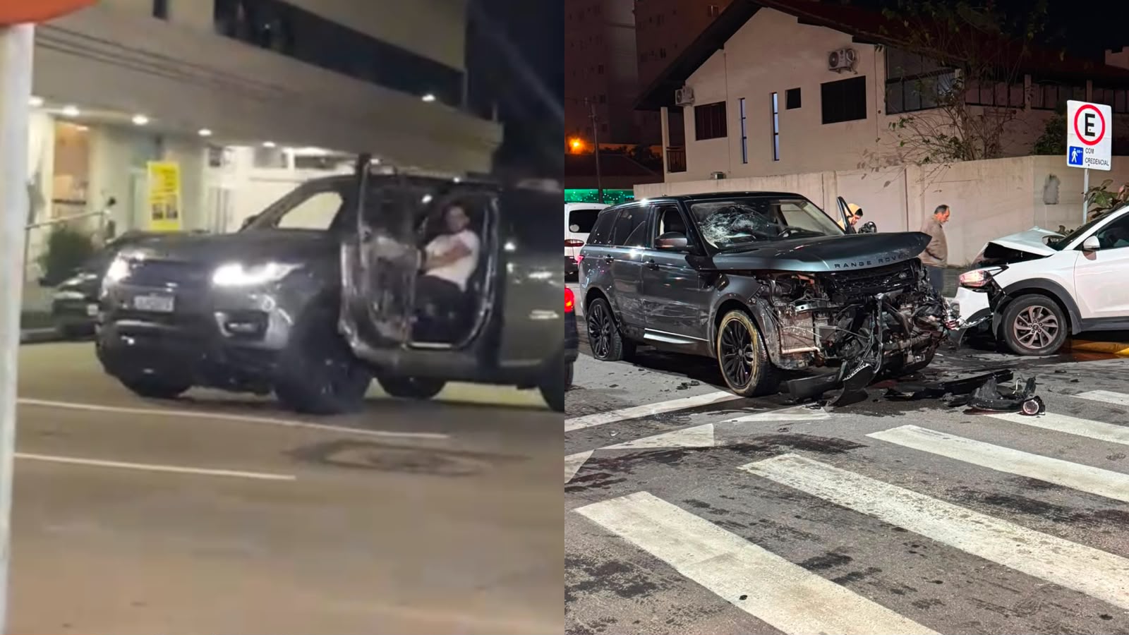 ‘Totalmente alucinado’: motorista em surto quase provoca tragédia em Itapema
