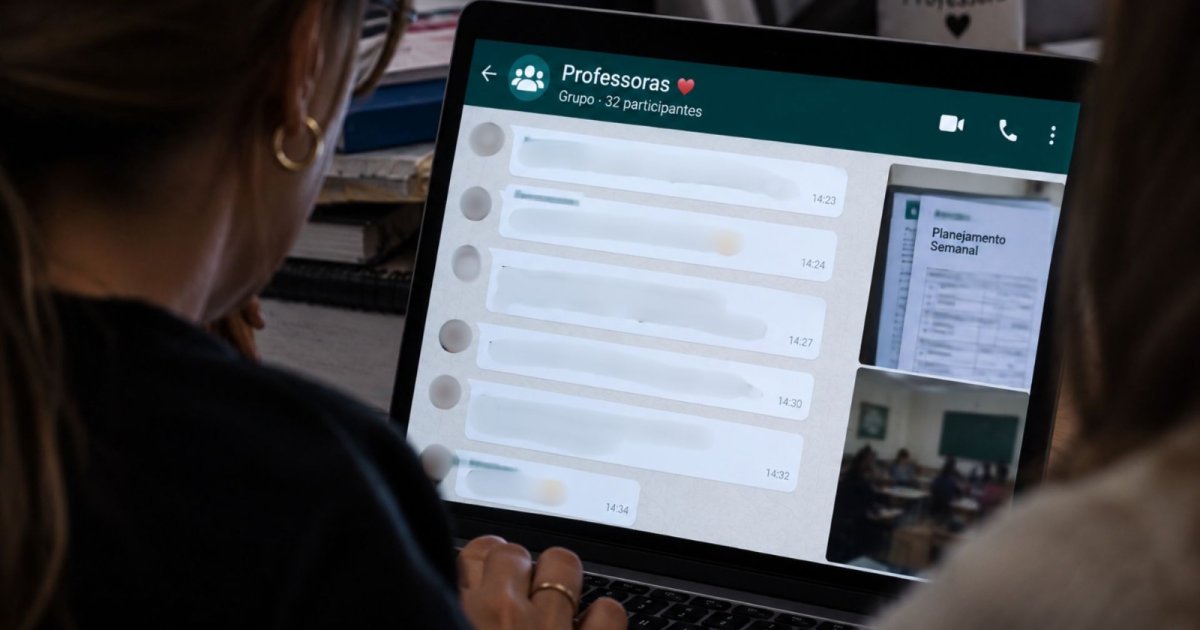 Auxiliar encontra grupo de professoras “aberto” em computador, expõe segredos e provoca caos em escola de SC