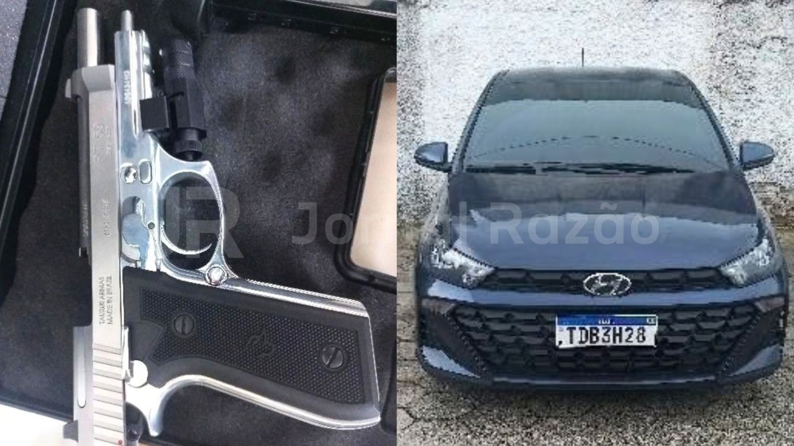 Vítima mantida sob mira de pistola em HB20 aciona a PM e inteligência do BOPE prende criminoso em Palhoça