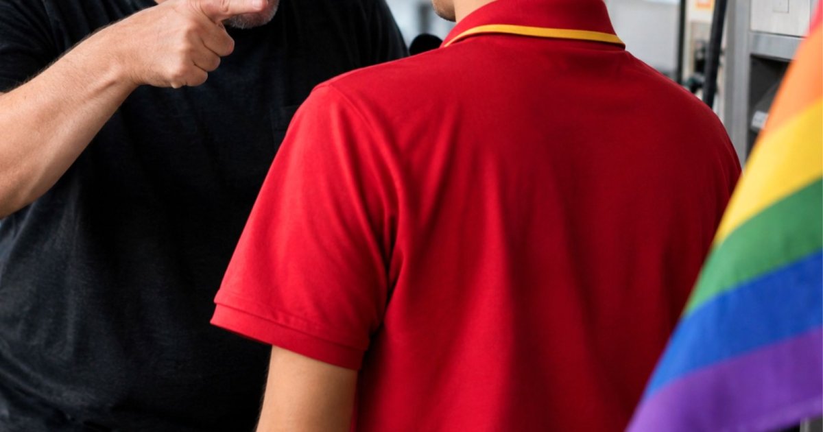 “Gente como você não devia trabalhar aqui”: cliente que humilhou frentista em SC é penalizado por homofobia