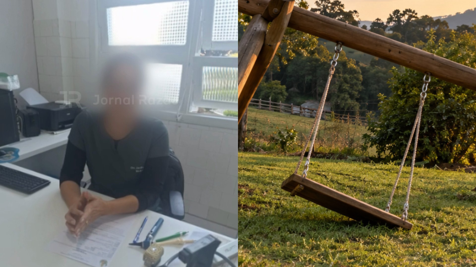Adolescente de Palhoça morre após balanço de madeira cair sobre ela em Alfredo Wagner