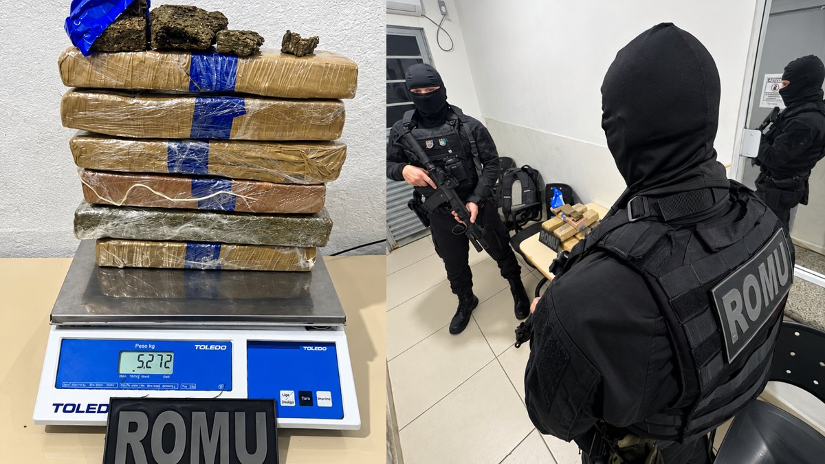 “Amigo da onça” corre da Guarda Municipal e larga comparsas para se explicarem sobre droga em SC