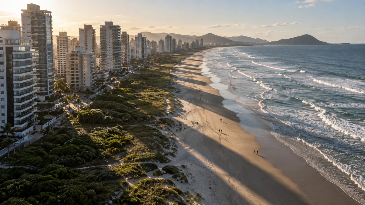MPF vai à Justiça para cancelar licenças de prédios que fazem sombra na praia de Barra Velha