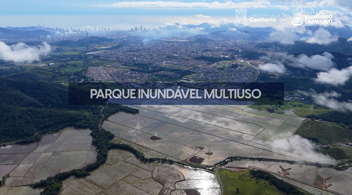 BC e Camboriú lançam licitação de R$ 95 milhões para o Parque Inundável do Rio Camboriú