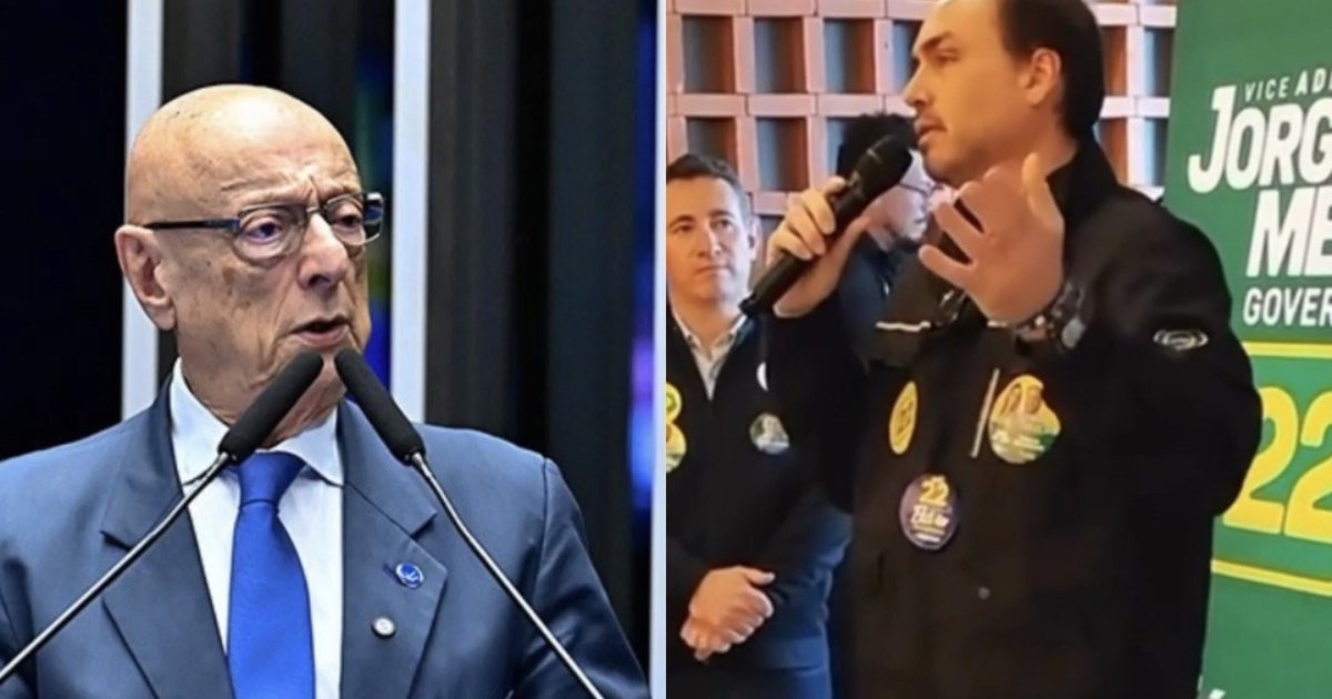 Carlos Bolsonaro dispara contra Amin: “há mais de 30 anos lá dentro” e “já votou 58% com o PT”