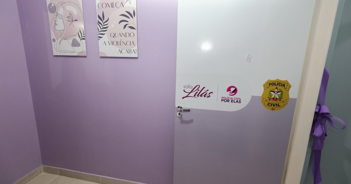 Tijucas inaugura Sala Lilás para atender mulheres e crianças vítimas de violência