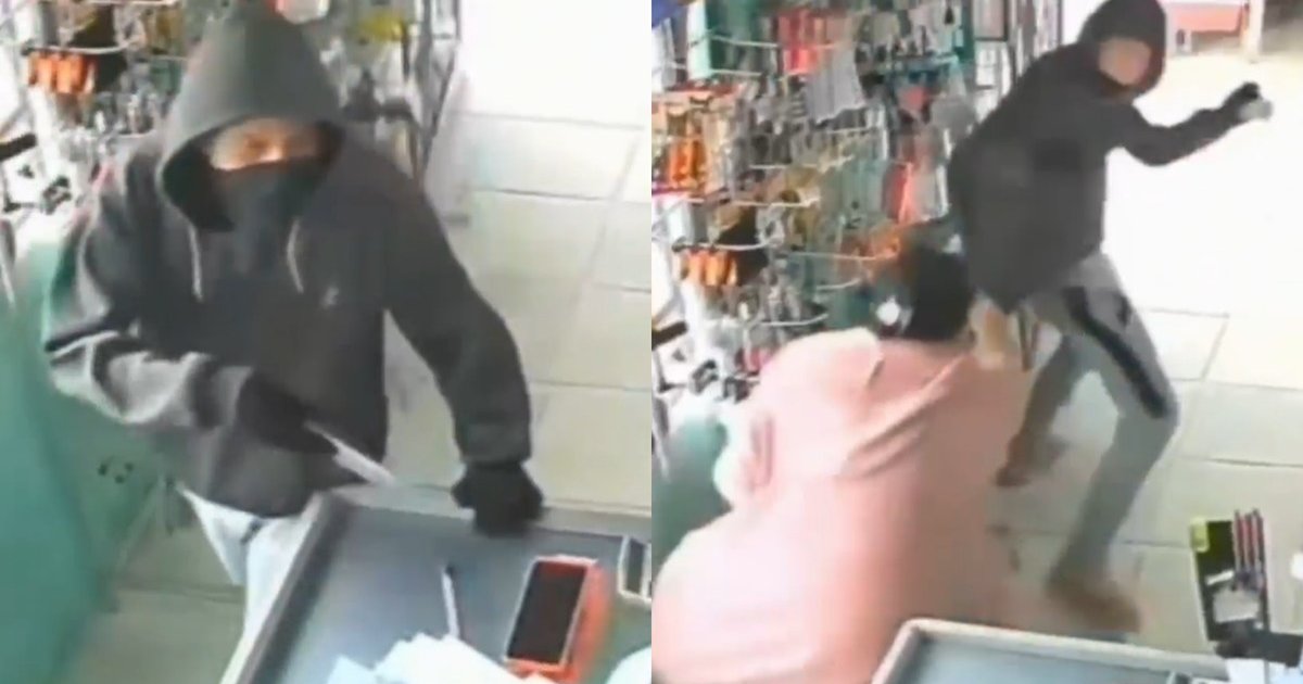 “Não ia deixar impune dessa vez”: mulher desarma ladrão que já tinha roubado seu mercado em SC