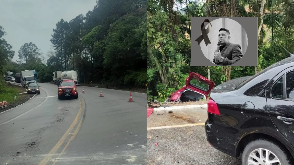 Acidente grave na BR-101 deixa um morto e dois adolescentes feridos