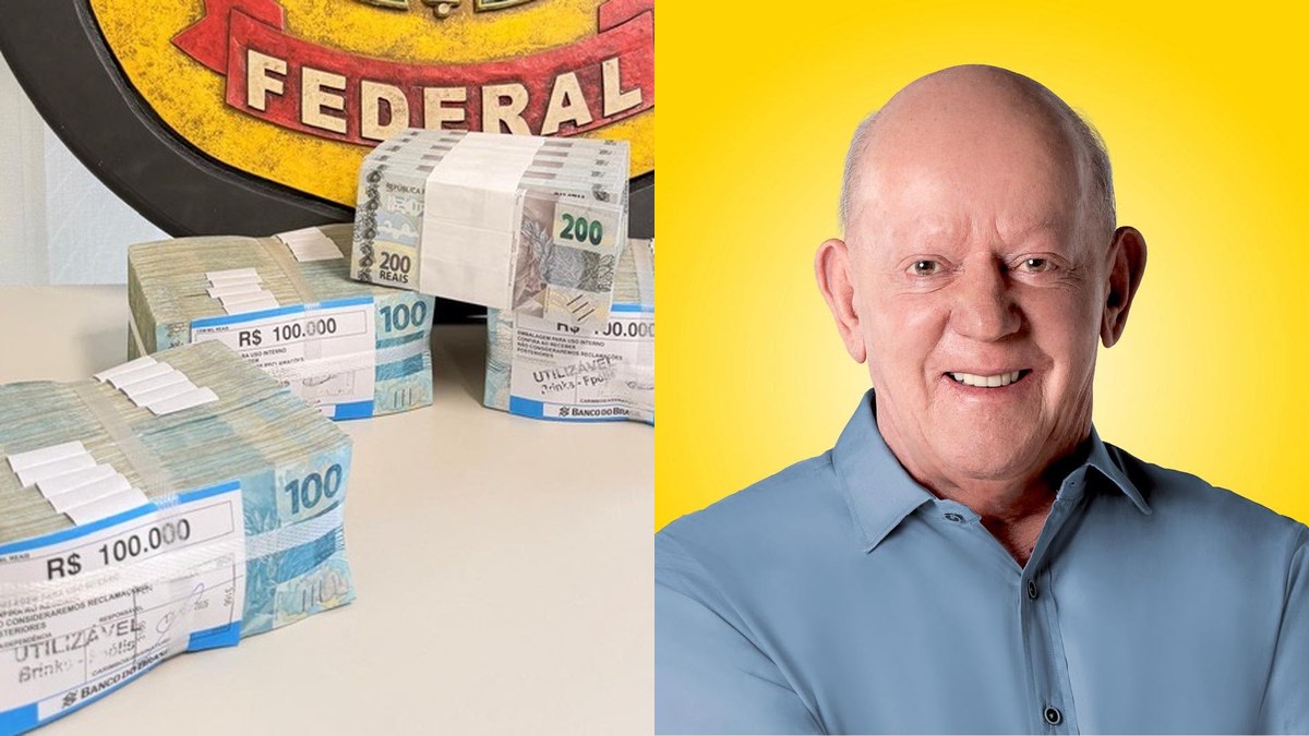 Deputado flagrado pela PF com R$ 500 mil em Florianópolis é Presidente Estadual do PSDB